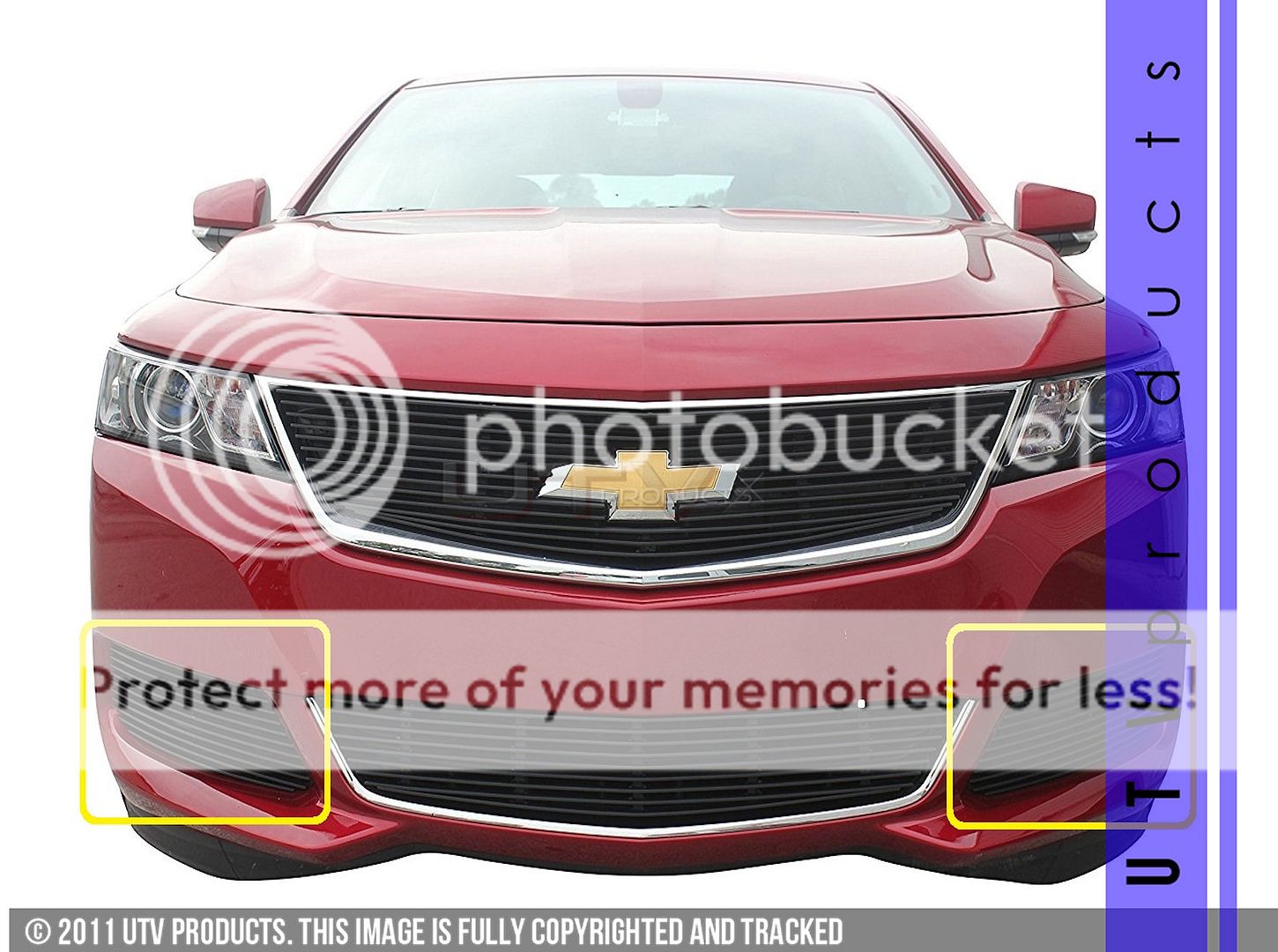 Gtg 2014 2019 Chevy Impala 2pc Gloss Black Custom Billet